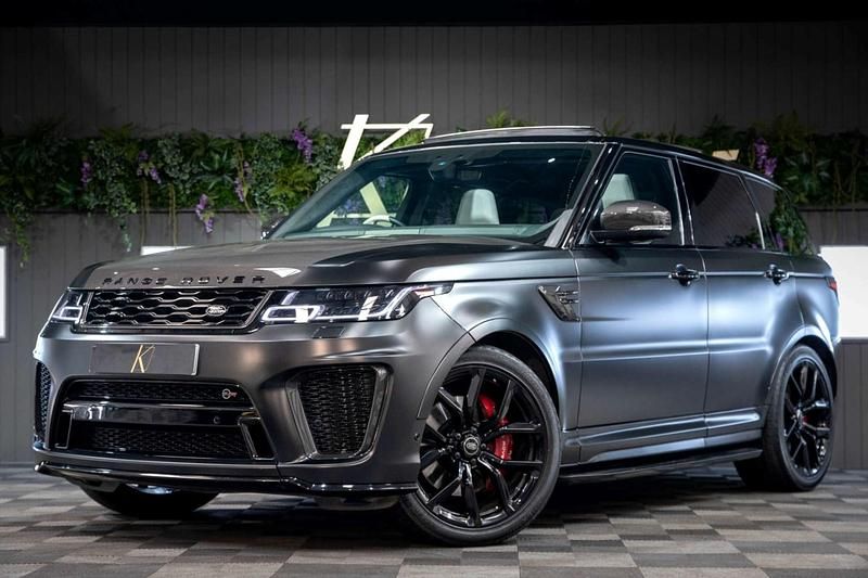 Used Land Rover Range Rover Sport SVR 575 HP (422 kW) 2021 Black SUV