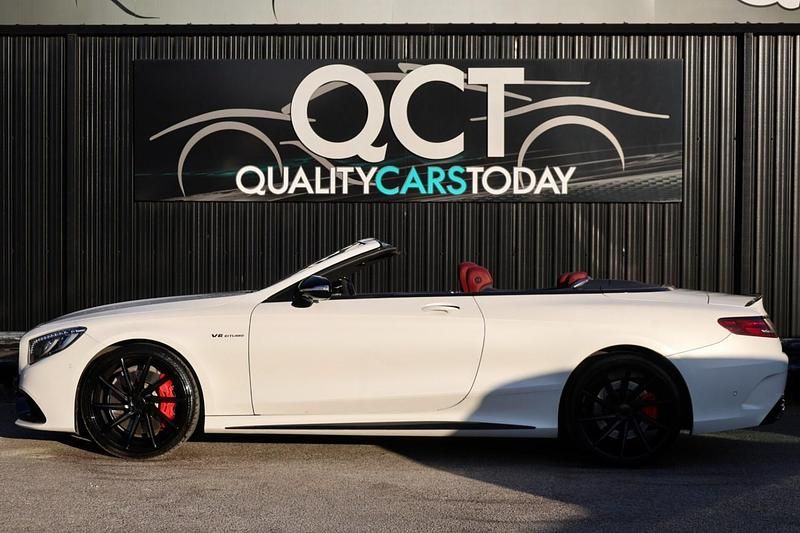 Used Mercedes S63 AMG 2017 White Cabriolet