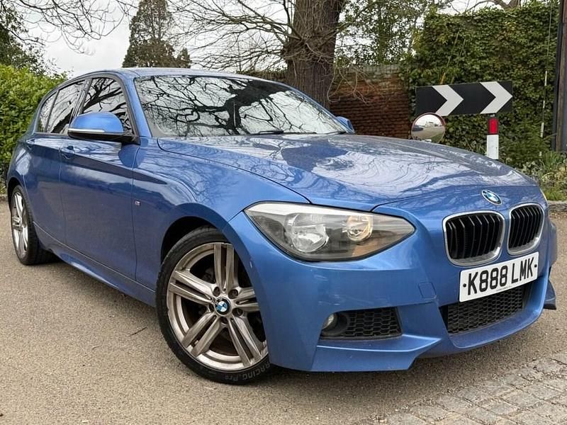 Used BMW 116 M Sport 136 HP (100 kW) 2014 Blue Hatchback