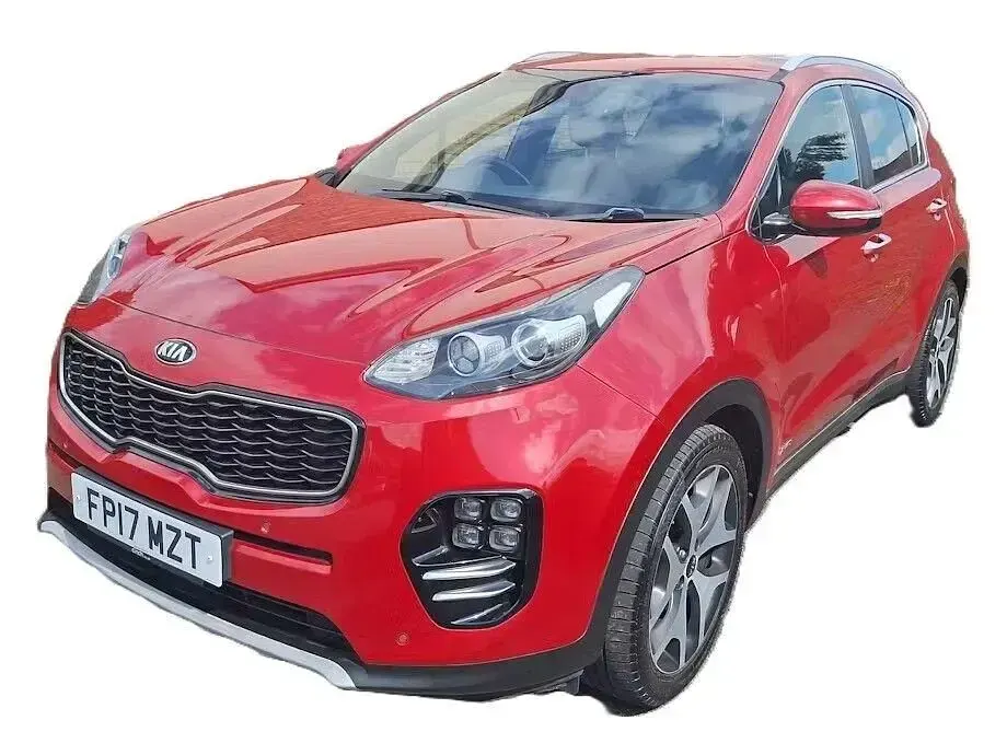 Begagnad Kia Sportage GT-Line 174 HK (127 kW) 2017 Röd SUV