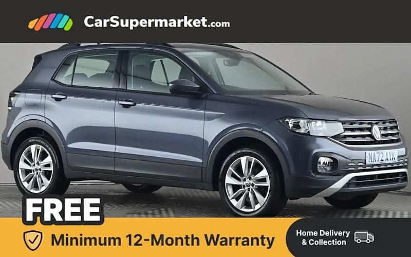 Used VW T-Cross SE 95 HP (69 kW) 2022 Grey SUV
