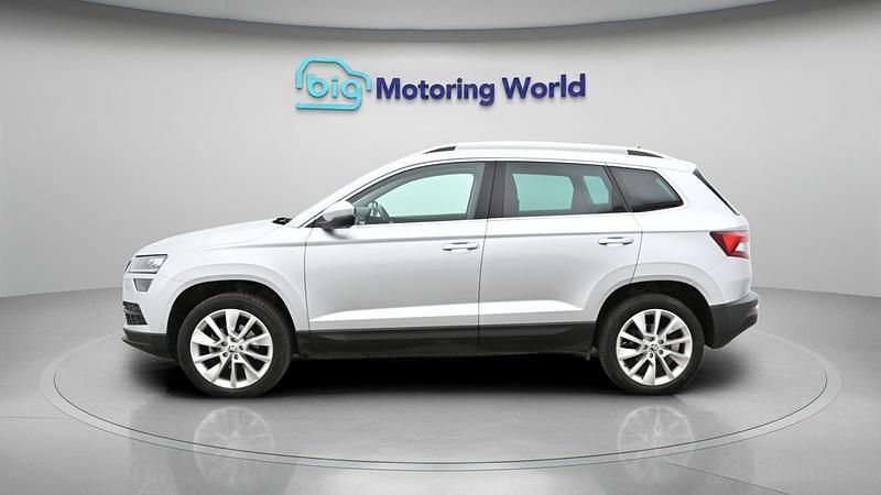 Used Skoda Karoq SE L 148 HP (108 kW) 2021 Silver SUV
