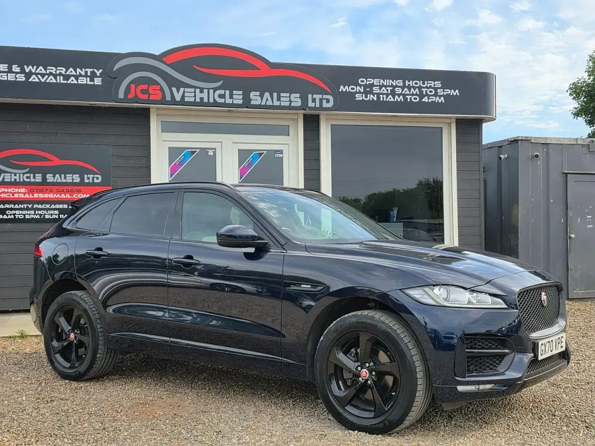Used Jaguar F-Pace R-Sport 180 HP (132 kW) 2020 Blue SUV