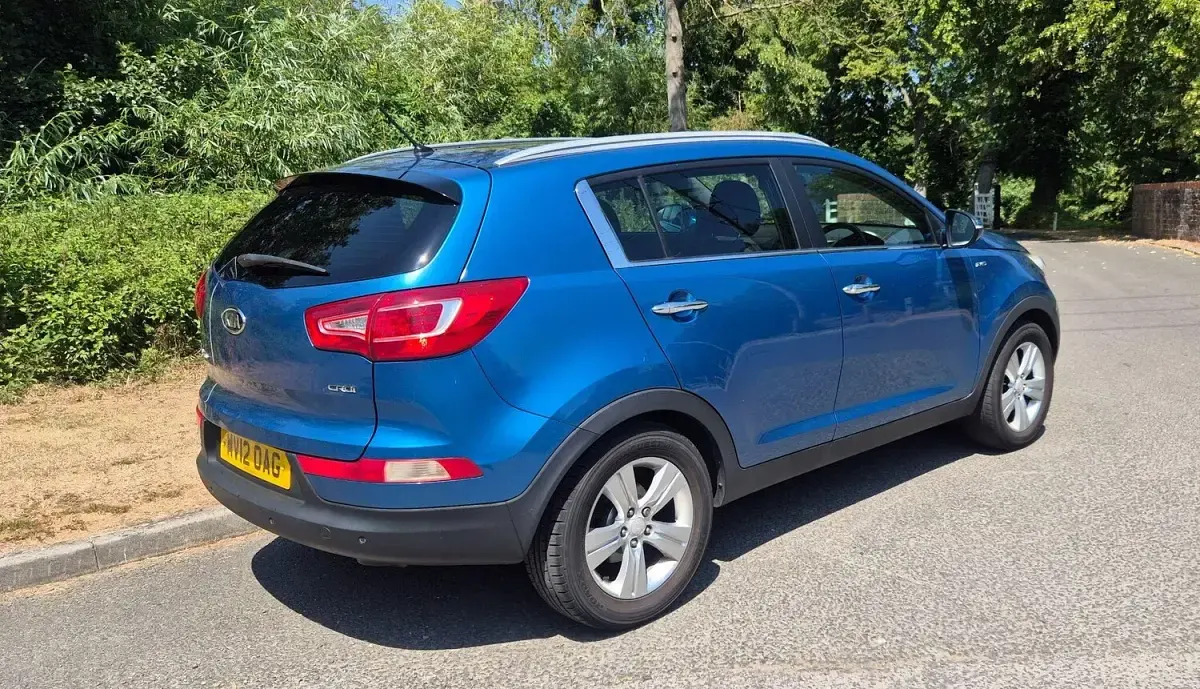 Used Kia Sportage 134 HP (98 kW) 2012 Blue SUV
