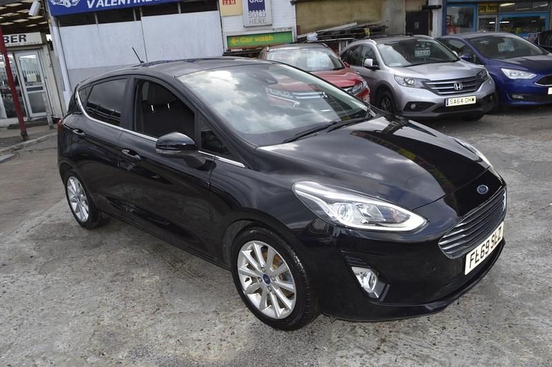 Black Used 2019 Ford Fiesta Titanium Hatchback | £9,999 (Fair price) - Image 1/4