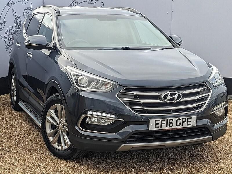 Used Hyundai Santa Fe Premium 200 HP (147 kW) 2016 Blue SUV
