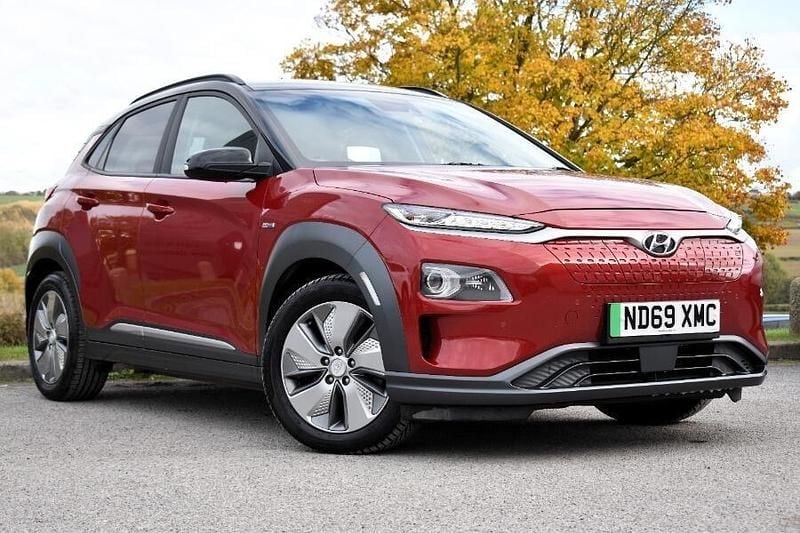 Red Used 2020 Hyundai Kona Premium SE SUV | £10,602 (Good price) - Image 1/4