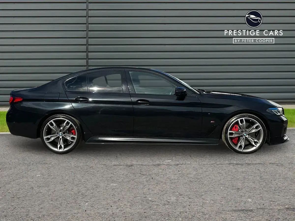Used BMW M550 Comfort Edition 530 HP (389 kW) 2023 Black Sedan