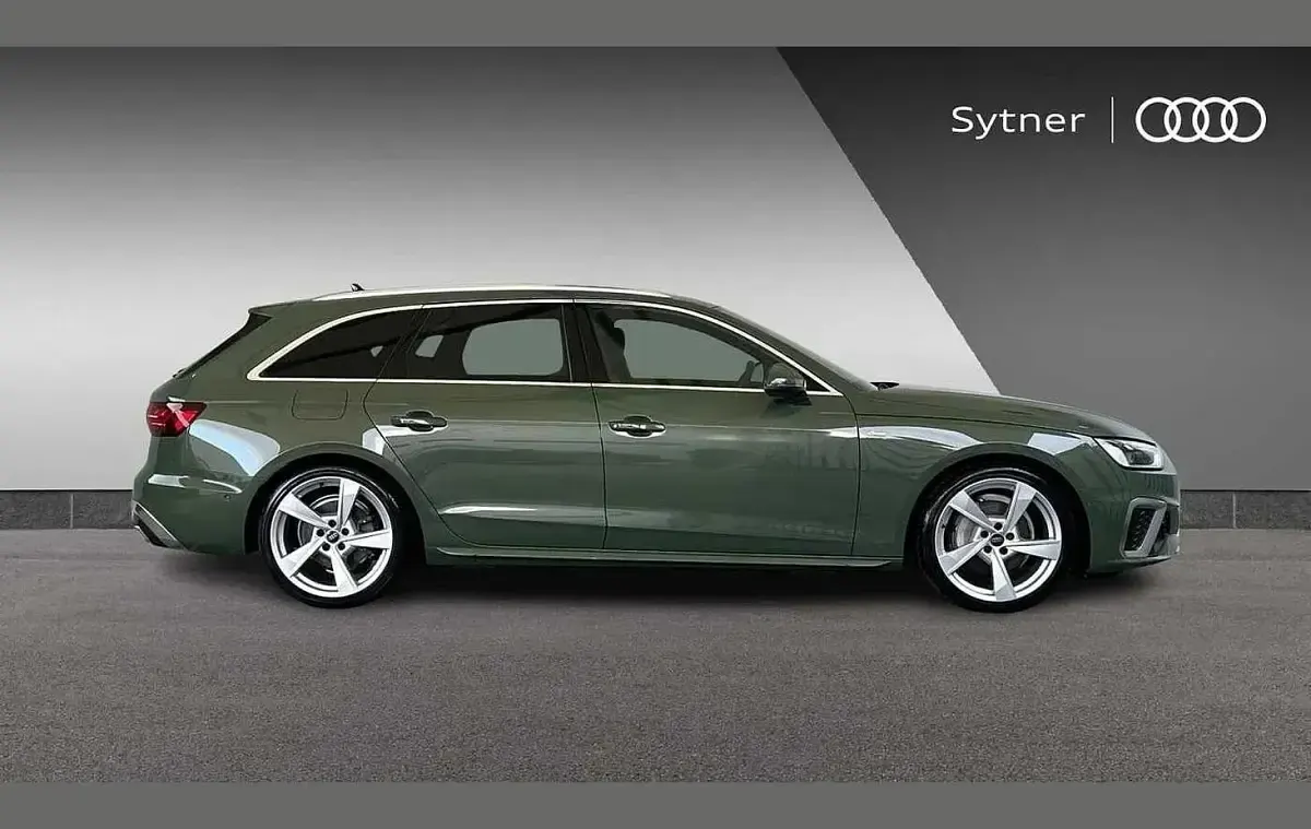 Used Audi A4 S-Line 200 HP (147 kW) 2024 Green Estate