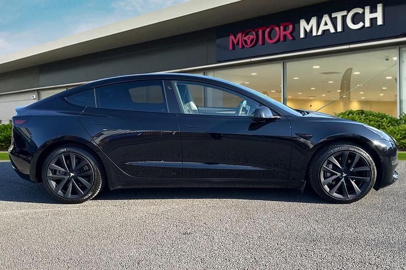 Used Tesla Model 3 Long Range AWD 77 kW (106 HP) 2021 Black Sedan