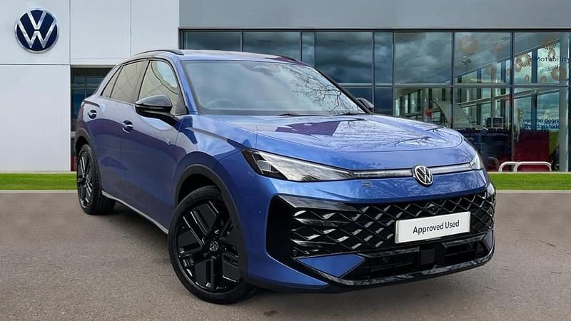 New VW T-Roc R-line 150 HP (110 kW) 2026 Petrol blue metallic black SUV