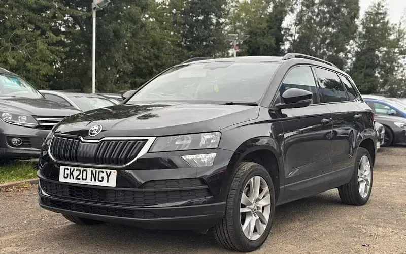 Used Skoda Karoq SE Technology 116 HP (85 kW) 2020 Black SUV