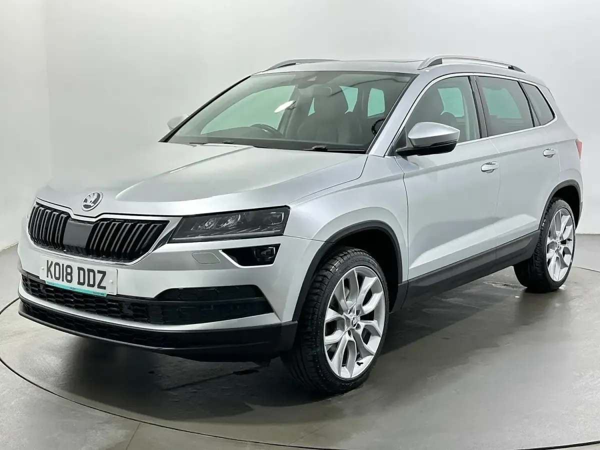 Begagnad Skoda Karoq 150 HK (110 kW) 2018 Silver SUV