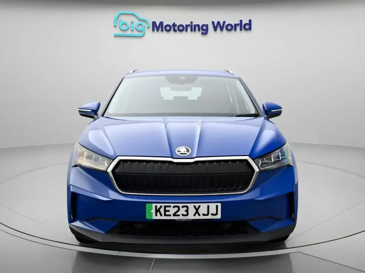 Used Skoda Enyaq iV ecoSuite 150 kW (204 HP) 2023 Blue SUV