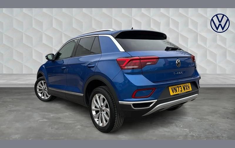 Used VW T-Roc Style 150 HP (110 kW) 2023 Blue SUV