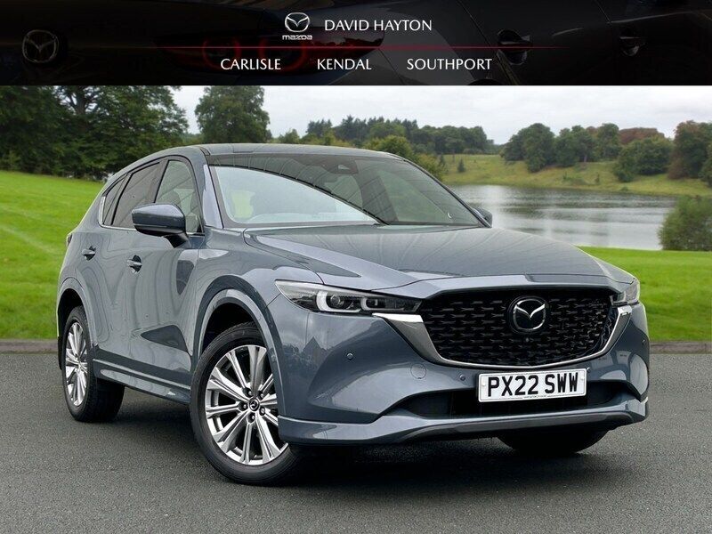 Grey Used 2022 Mazda CX-5 Inclusive SUV | £27,750 (A bit pricey) - Image 1/4