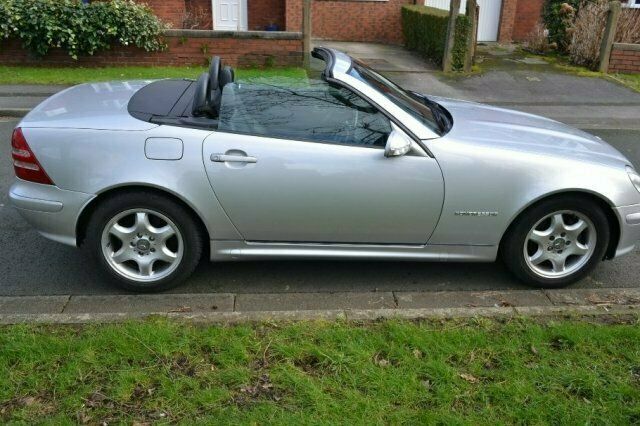 Begagnad Mercedes SLK230 2001 Cab