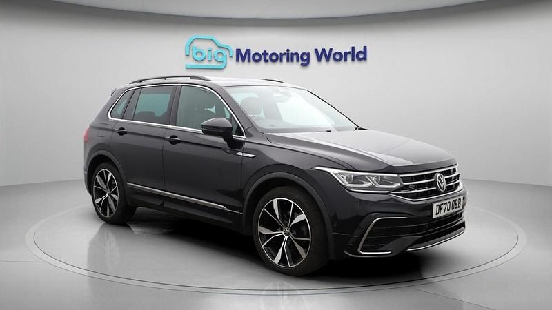 Used VW Tiguan R-line 148 HP (108 kW) 2020 Black SUV