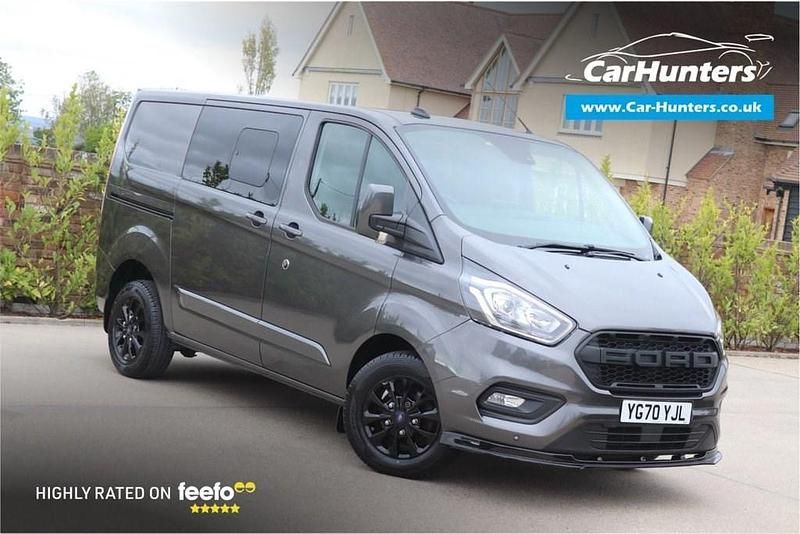 Grey Used 2020 Ford Transit Custom Limited Van | £18,995 (Expensive) - Image 1/4