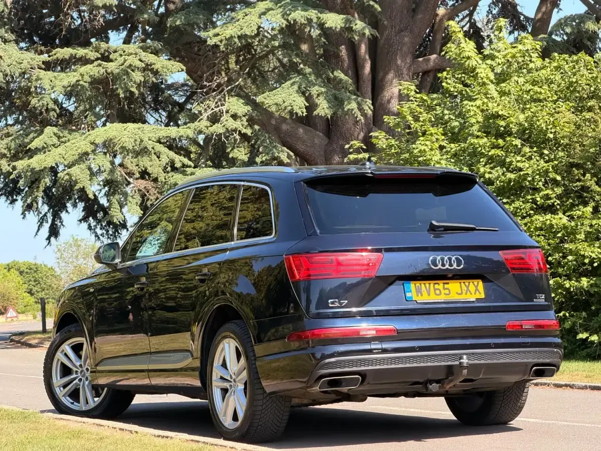 Used Audi Q7 S-Line 2015 Blue SUV