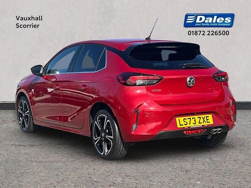Used Vauxhall Corsa Ultimate 128 HP (94 kW) 2023 Red Hatchback