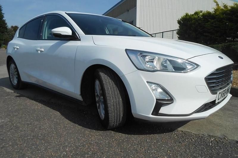 White Used 2018 Ford Focus Titanium Hatchback | £7,857 (Fair price) - Image 1/1