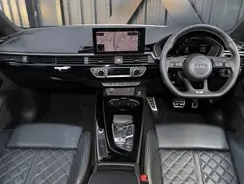 Used Audi A4 Black Edition 341 HP (250 kW) 2023 White Sedan