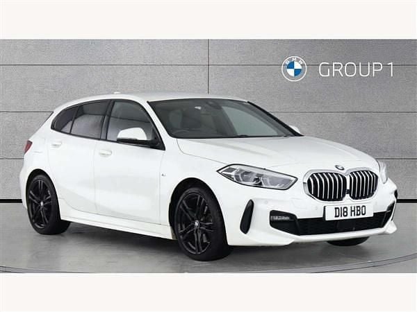 White Used 2021 BMW 118 M Sport Hatchback | £20,750 (Fair price) - Image 1/4
