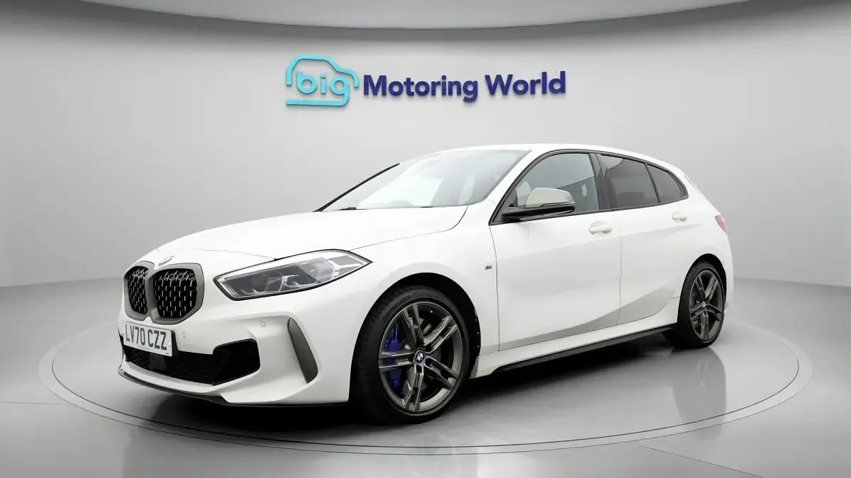Used BMW M135 306 HP (225 kW) 2021 White Hatchback