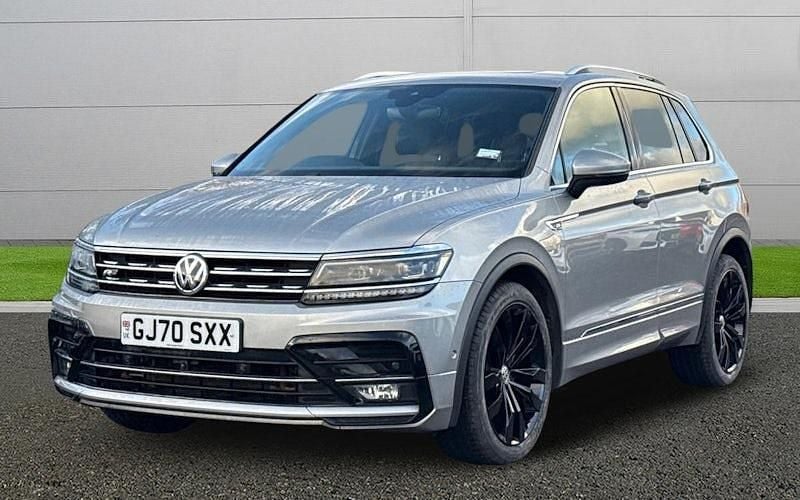 Used VW Tiguan R-line 150 HP (110 kW) 2020 Silver SUV