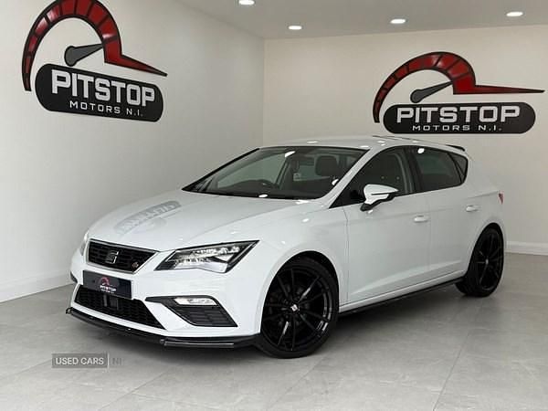 White Used 2018 Seat Leon FR Hatchback | £11,980 (A bit pricey) - Image 1/4