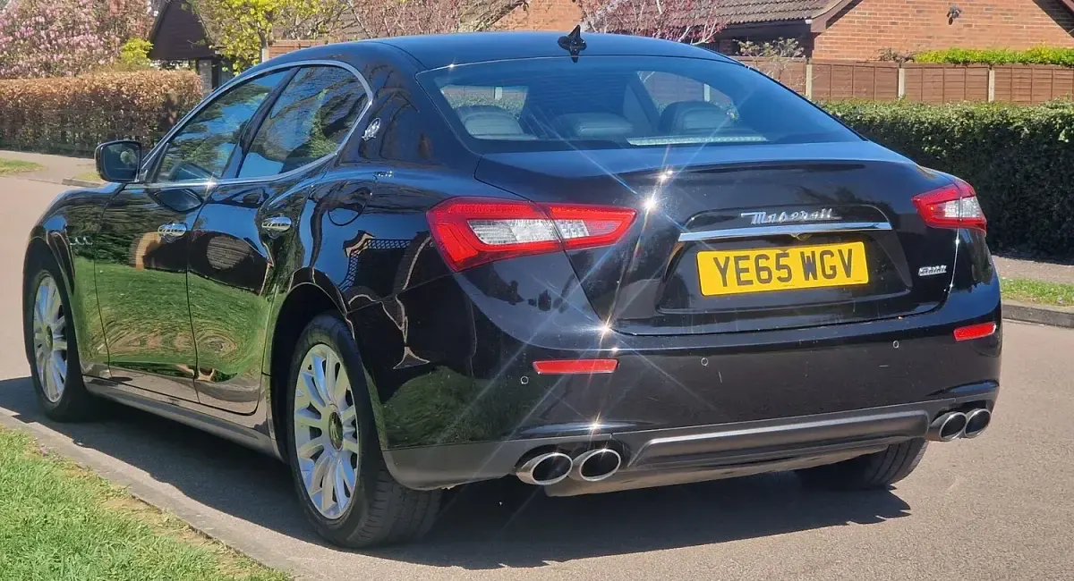 Used Maserati Ghibli 275 HP (202 kW) 2015 Black Sedan