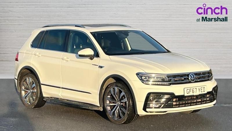 Used VW Tiguan R-line 240 HP (176 kW) 2017 White SUV