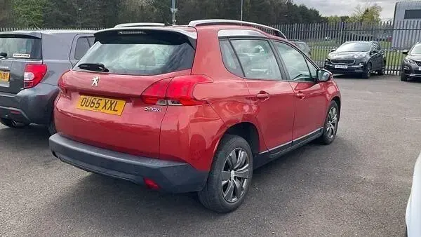 Usado Peugeot 2008 Active 2015 Vermelho SUV