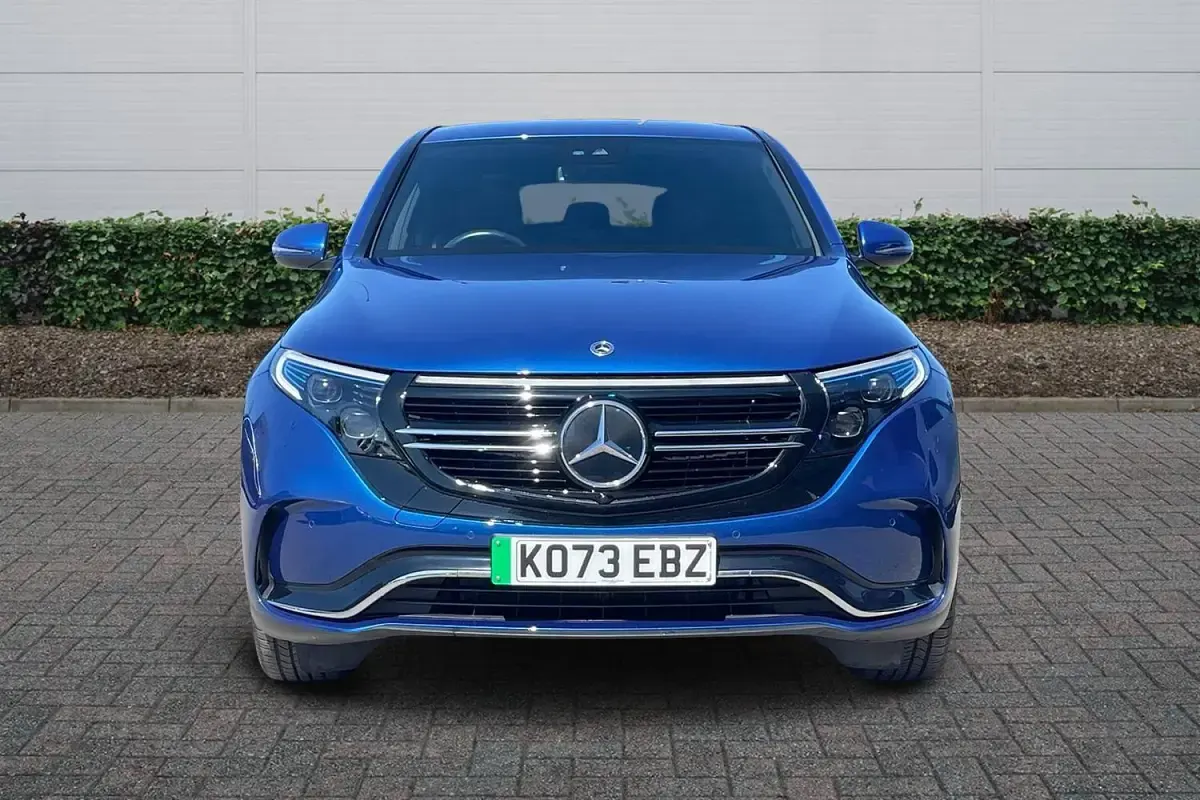 Used Mercedes EQC400 AMG line 300 kW (408 HP) 2023 Blue SUV