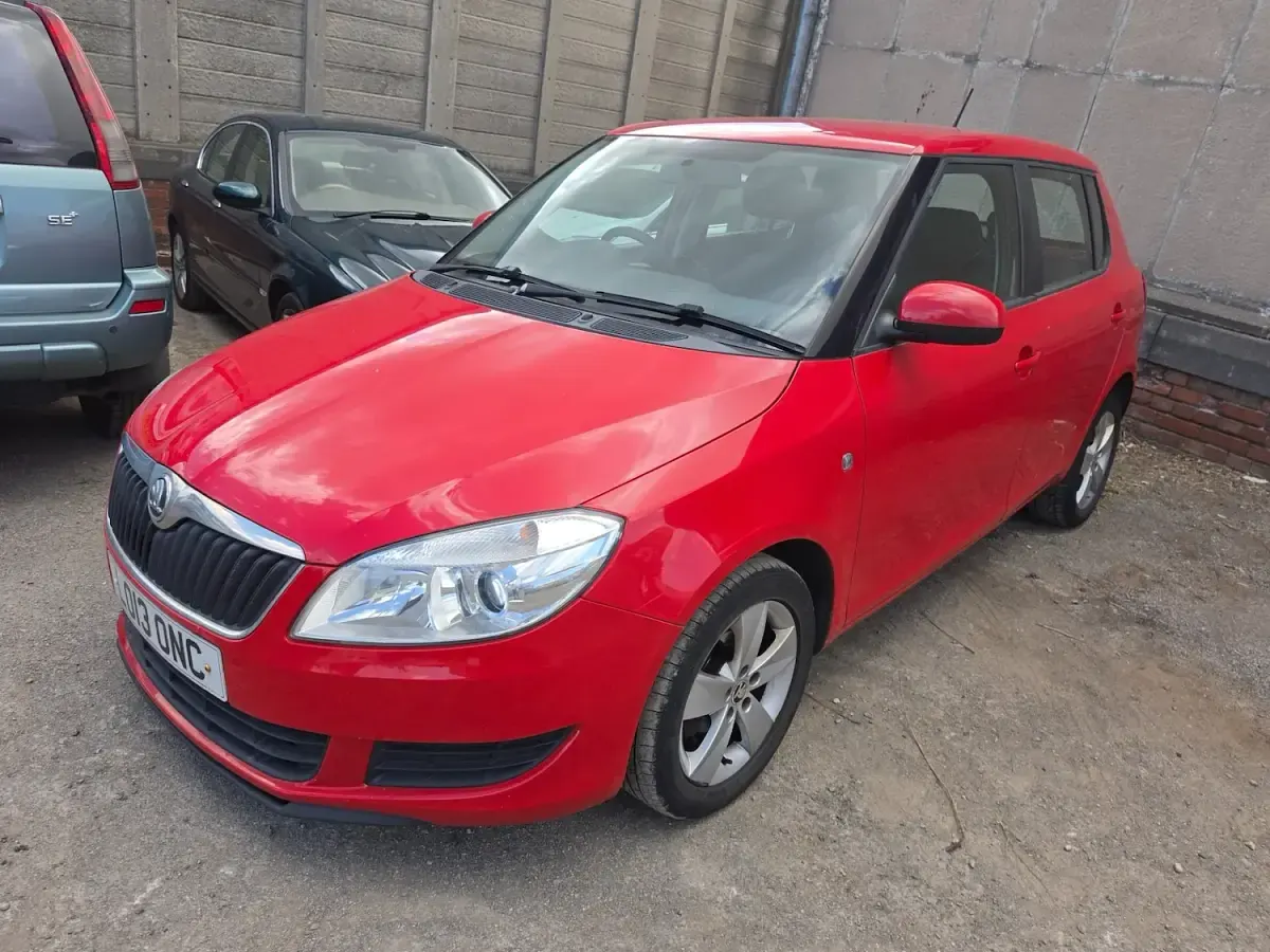 Used Skoda Fabia SE 2013 Red Hatchback