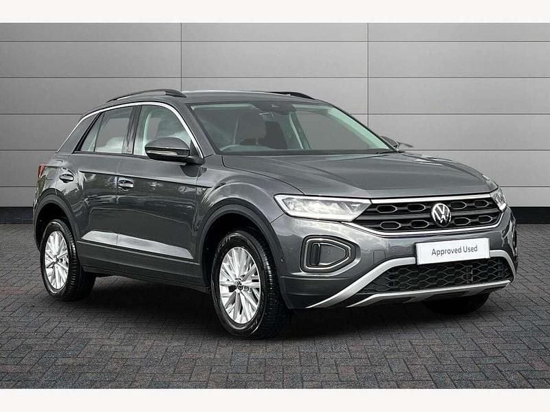 Grey Used 2023 VW T-Roc Life SUV | £19,950 (Fair price) - Image 1/4