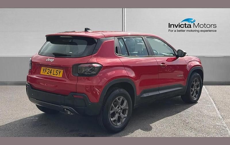 Used Jeep Avenger Longitude 100 HP (73 kW) 2024 Red SUV