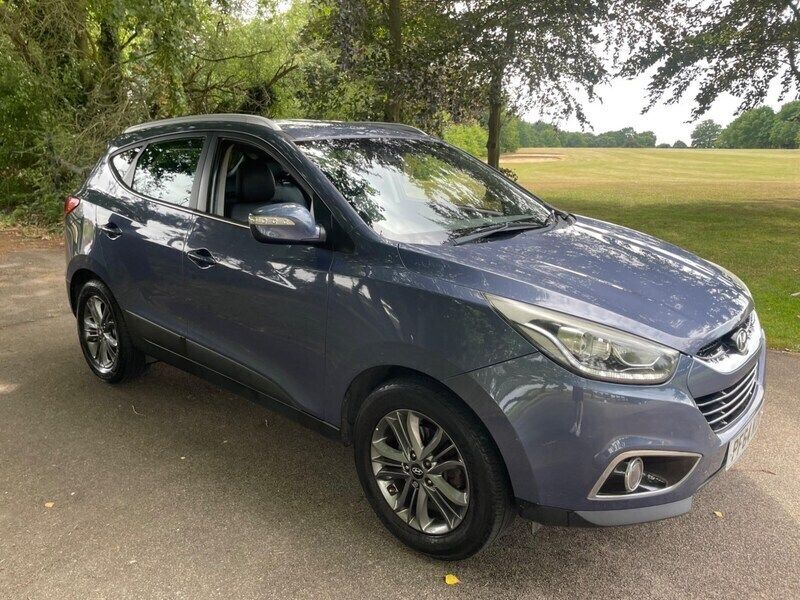 Blue Used 2015 Hyundai ix35 SE SUV | £4,995 (Fair price) - Image 1/4