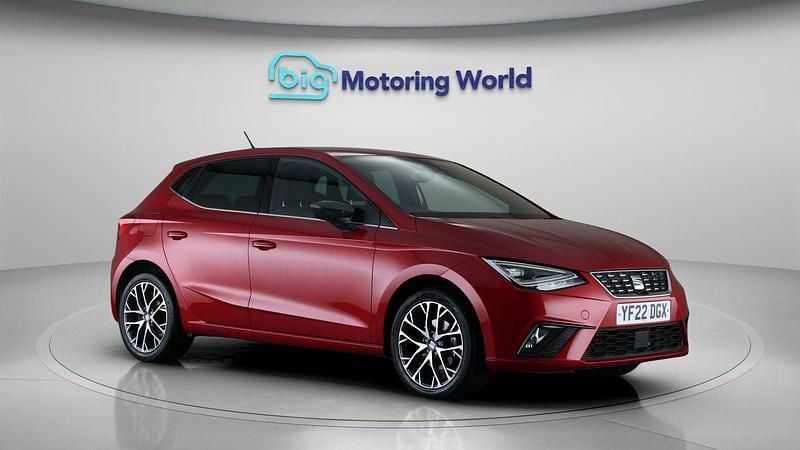 Used Seat Ibiza XCELLENCE 110 HP (80 kW) 2022 Red Hatchback