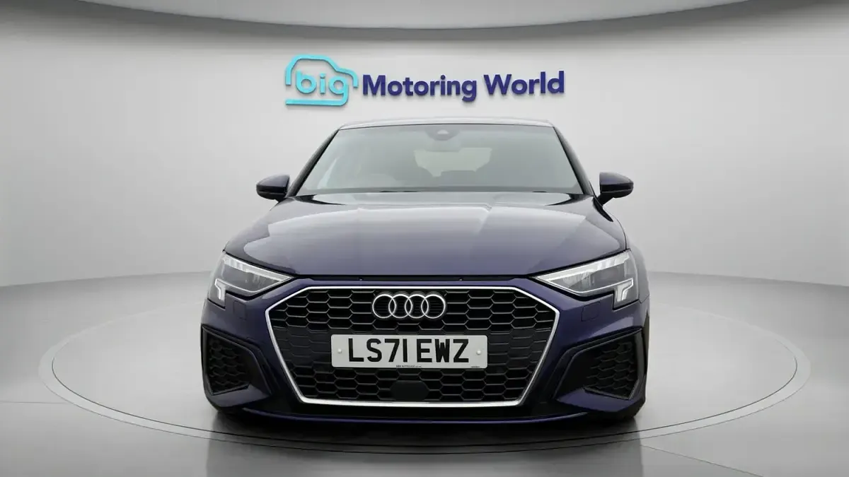 Used Audi A3 Sportback S-Line 2021 Blue Hatchback