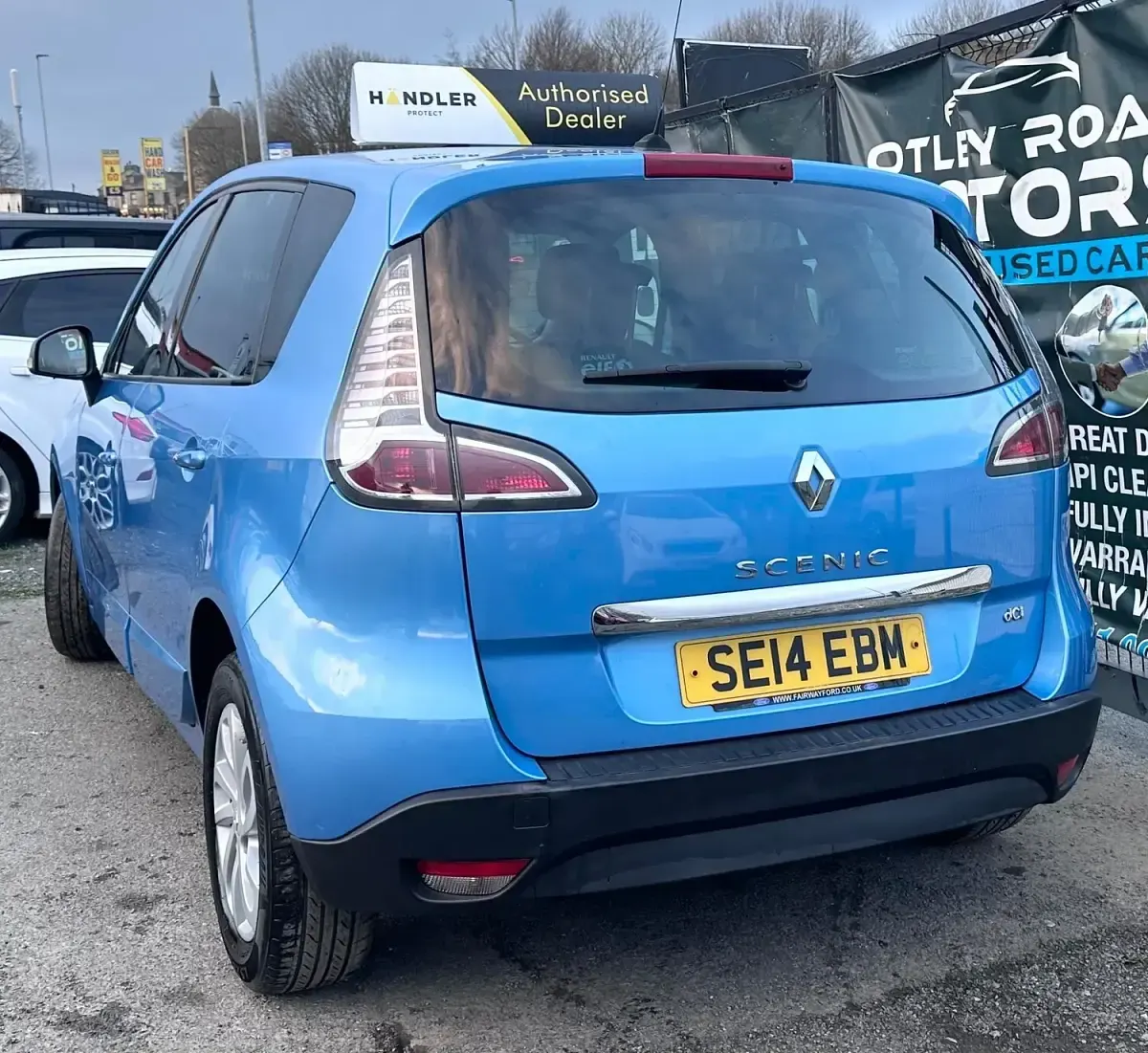 Used Renault Scénic III Dynamique 110 HP (80 kW) 2014 Blue MPV