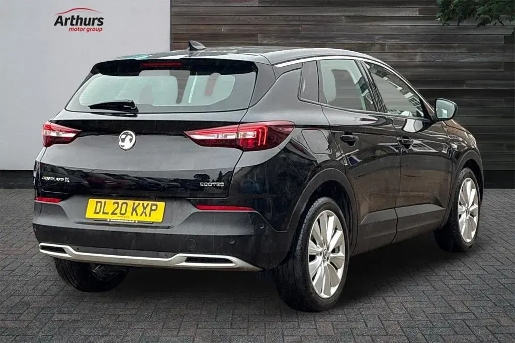 Used Vauxhall Grandland X Elite 130 HP (95 kW) 2020 Black SUV