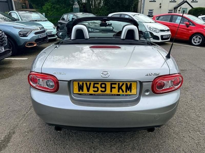 Begagnad Mazda MX5 Inclusive 160 HK (117 kW) 2009 Silver Cab