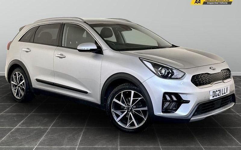Silver Used 2021 Kia Niro 3 SUV | £14,595 (Good price) - Image 1/2