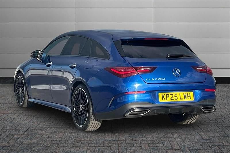 Used Mercedes CLA220 AMG Line Premium Plus 190 HP (139 kW) 2025 Spectral blue Sedan