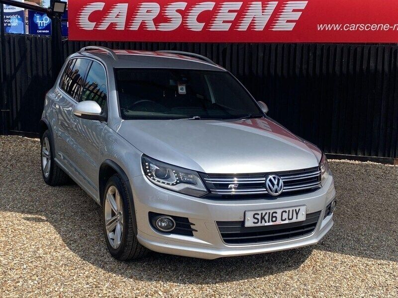 Silver Used 2016 VW Tiguan R-line Edition SUV | £10,699 (Super price) - Image 1/4
