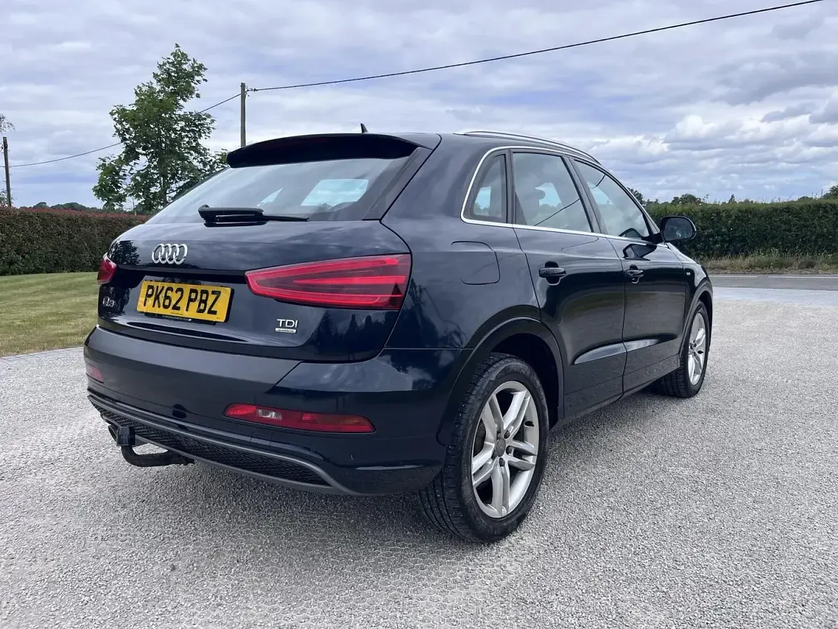 Used Audi Q3 S-Line 177 HP (130 kW) 2012 Blue SUV
