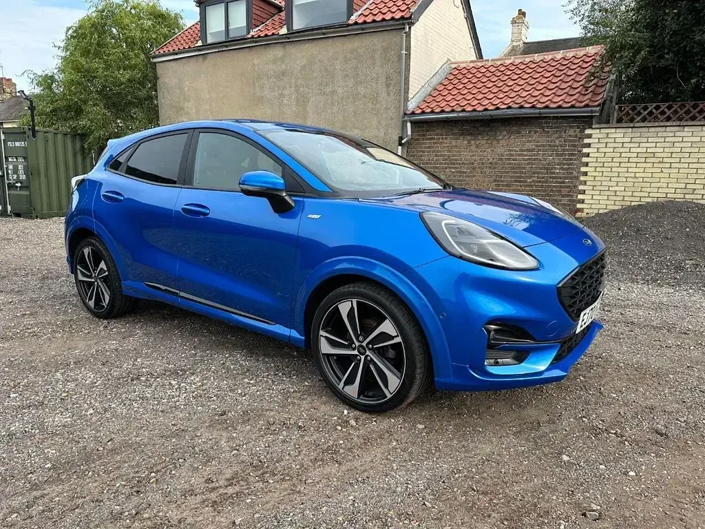 Used Ford Puma ST-Line X 125 HP (91 kW) 2020 Blue SUV