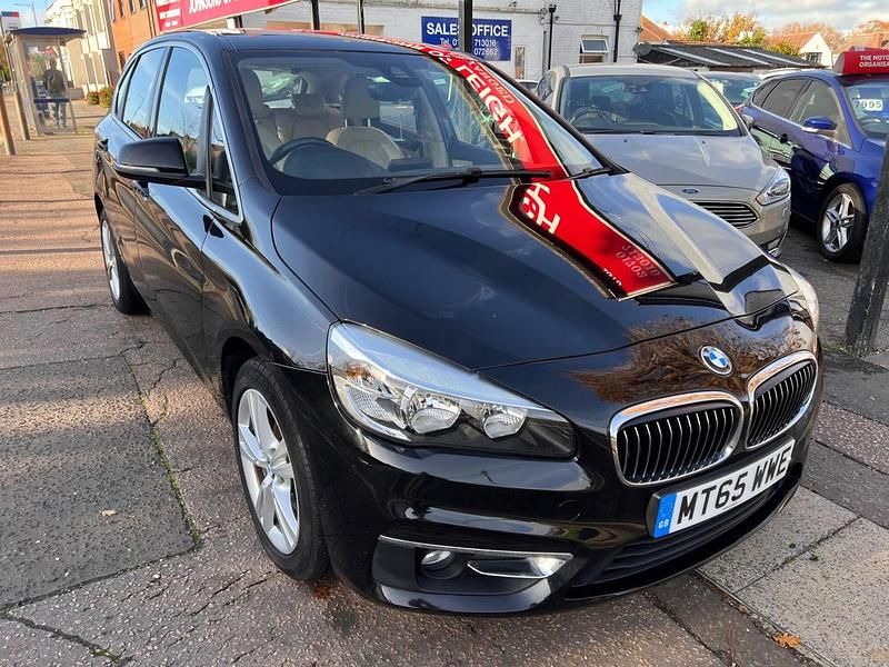 Used BMW 216 Luxury Line 116 HP (85 kW) 2015 Black Hatchback